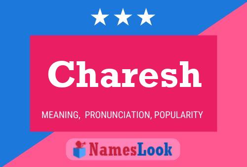 ملصق اسم Charesh