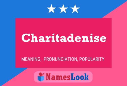 ملصق اسم Charitadenise