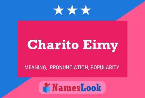 ملصق اسم Charito Eimy