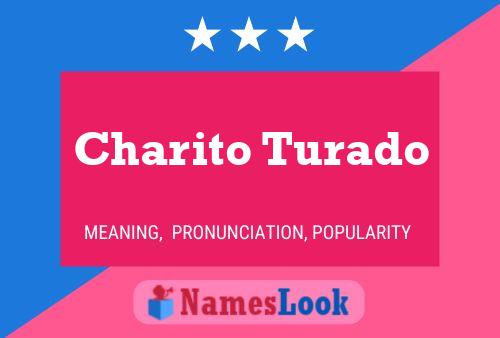 ملصق اسم Charito Turado