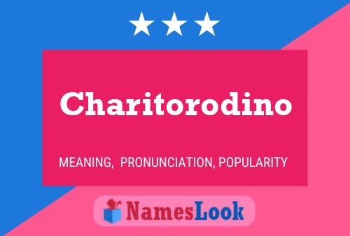 ملصق اسم Charitorodino