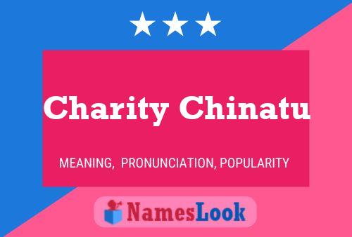 ملصق اسم Charity Chinatu