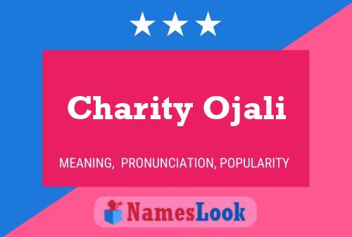 ملصق اسم Charity Ojali