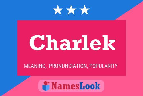 ملصق اسم Charlek