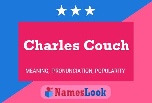 ملصق اسم Charles Couch