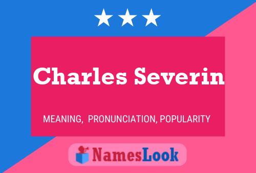 ملصق اسم Charles Severin