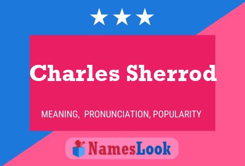 ملصق اسم Charles Sherrod