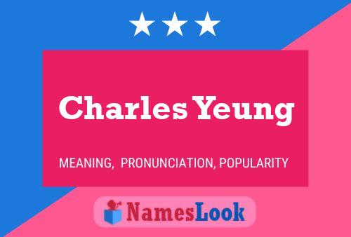 ملصق اسم Charles Yeung