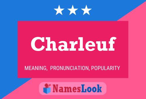 ملصق اسم Charleuf