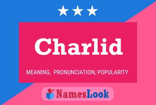 ملصق اسم Charlid