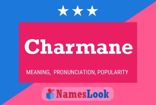 ملصق اسم Charmane