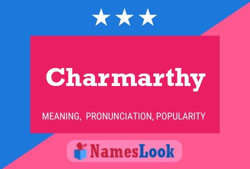 ملصق اسم Charmarthy