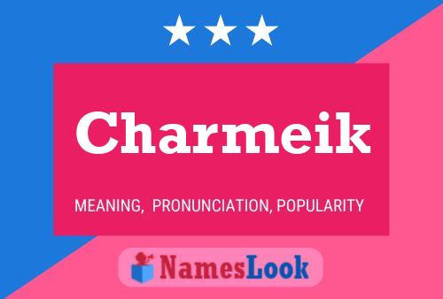 ملصق اسم Charmeik