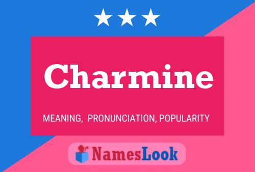 ملصق اسم Charmine