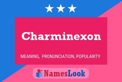 ملصق اسم Charminexon