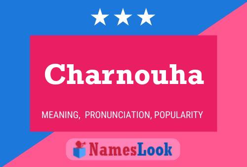 ملصق اسم Charnouha