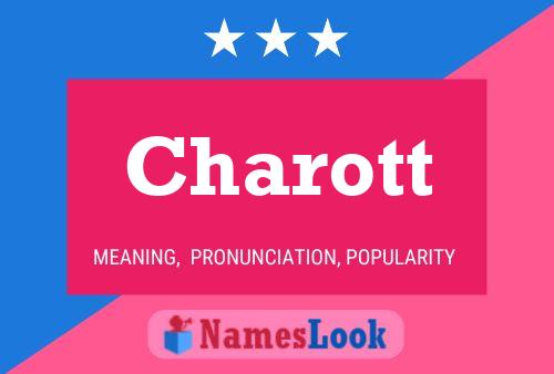 ملصق اسم Charott