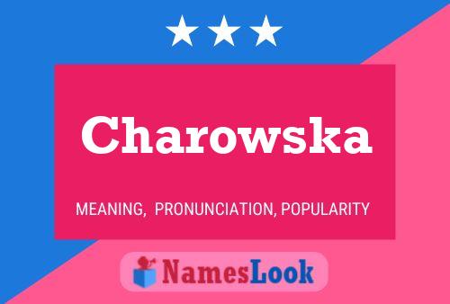 ملصق اسم Charowska