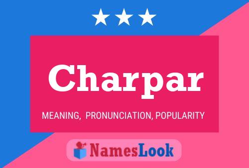 ملصق اسم Charpar