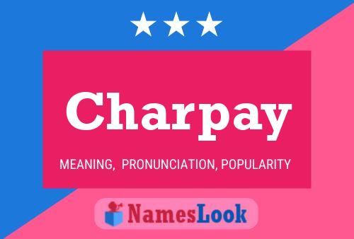 ملصق اسم Charpay