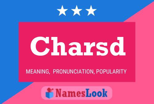 ملصق اسم Charsd