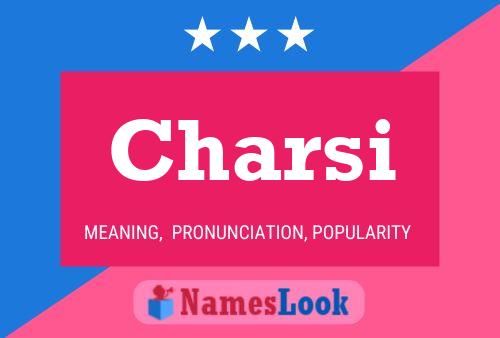 ملصق اسم Charsi