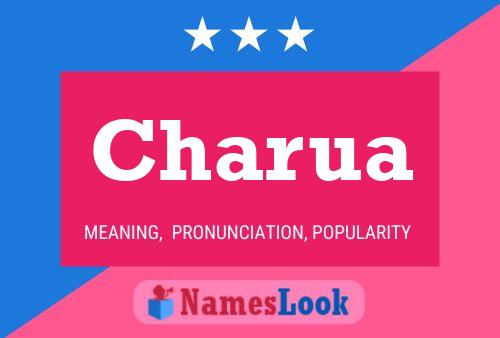 ملصق اسم Charua