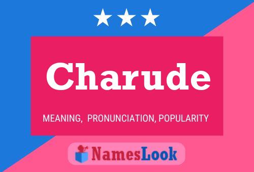 ملصق اسم Charude