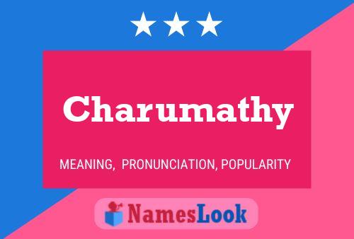 ملصق اسم Charumathy