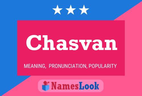 ملصق اسم Chasvan