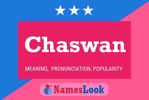 ملصق اسم Chaswan