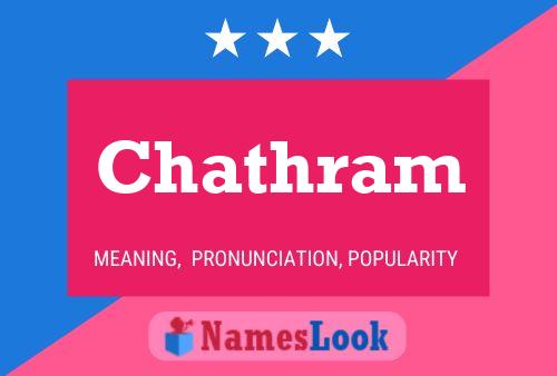 ملصق اسم Chathram