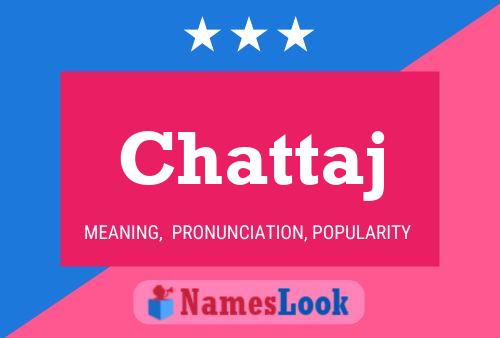 ملصق اسم Chattaj