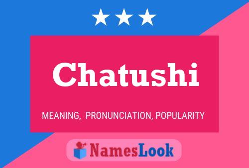 ملصق اسم Chatushi