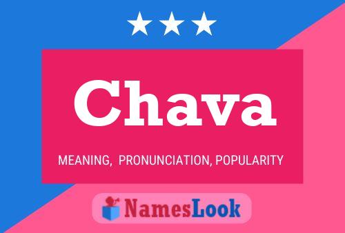 ملصق اسم Chava