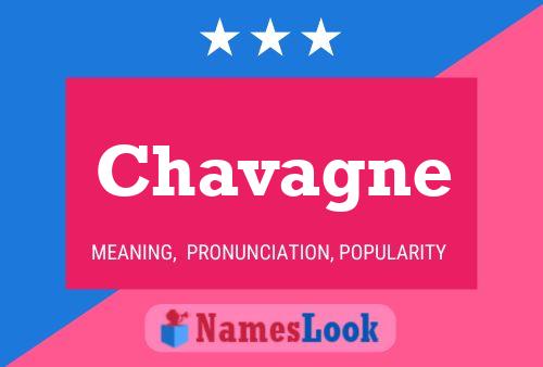 ملصق اسم Chavagne