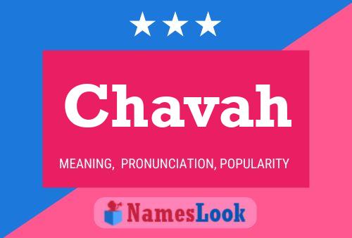 ملصق اسم Chavah