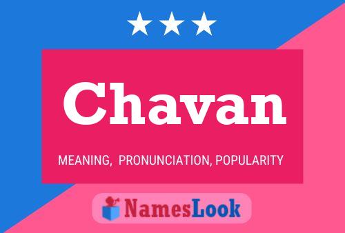 ملصق اسم Chavan