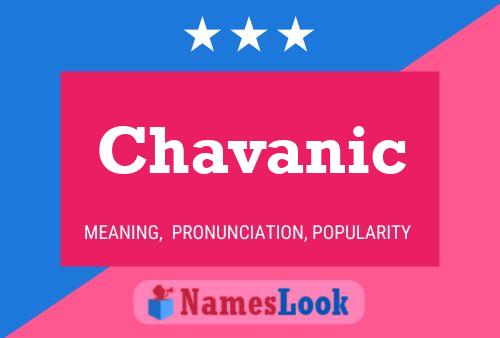 ملصق اسم Chavanic