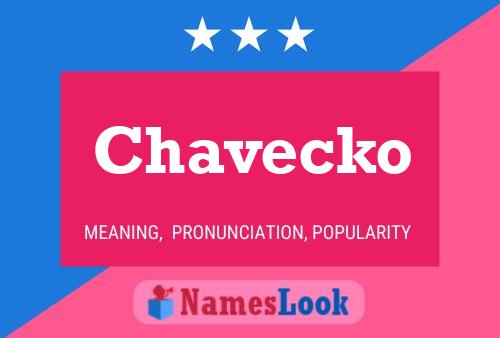 ملصق اسم Chavecko