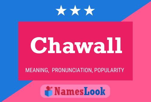 ملصق اسم Chawall