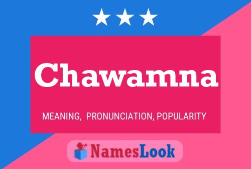 ملصق اسم Chawamna