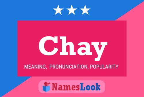 ملصق اسم Chay