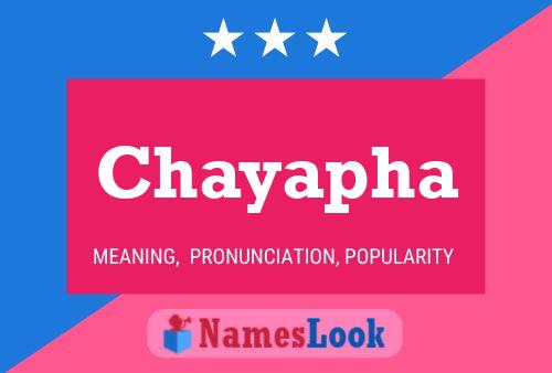 ملصق اسم Chayapha