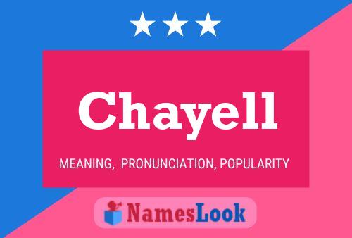 ملصق اسم Chayell