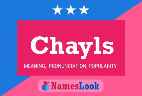 ملصق اسم Chayls