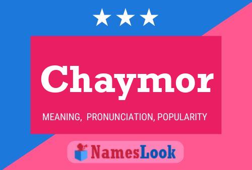 ملصق اسم Chaymor