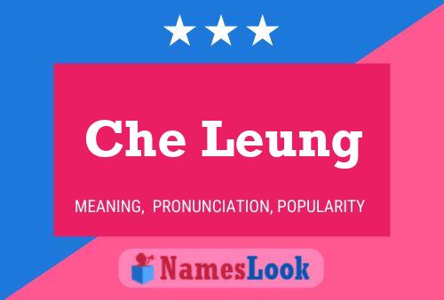 ملصق اسم Che Leung