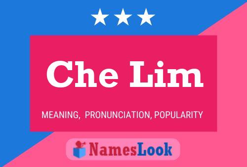 ملصق اسم Che Lim