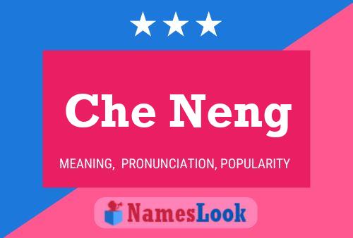 ملصق اسم Che Neng